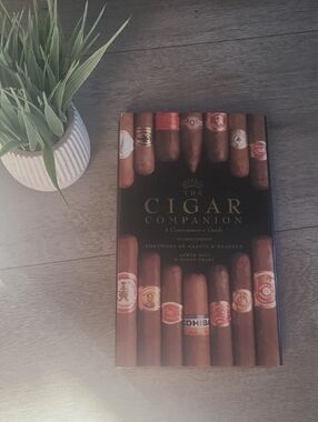 The Cigar Companion Hardcover Book - Brown & Black Cover